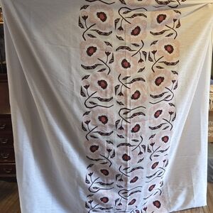 Floral Patterned Shower Curtain